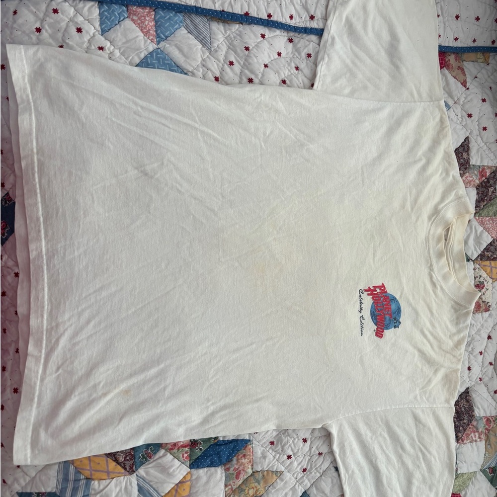 Vintage 1990s Planet Hollywood Celebrity Edition Demi Moore Artist Series Shirt